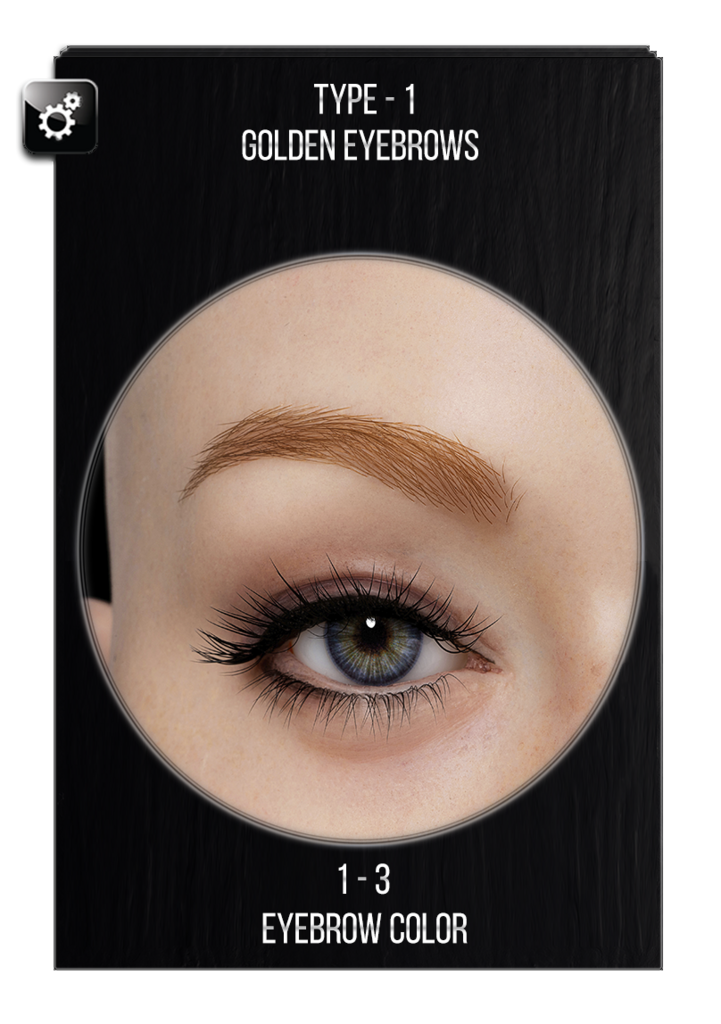 Choosing the eyebrow color of the Zelex / Gamelady / AXB sex doll