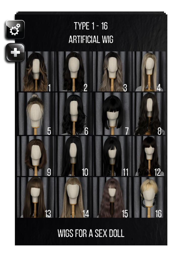 Choosing a wig for Zelex / Gamelady sex doll