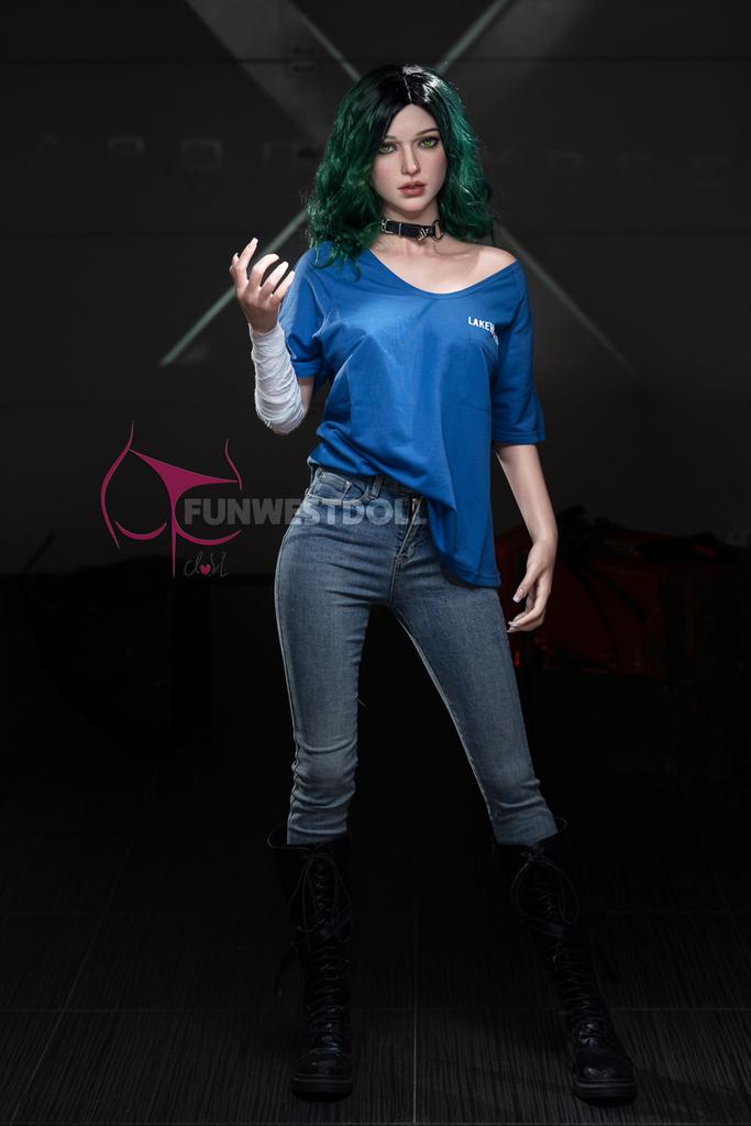 Realistic Silicone funwest sex dolls 157 cm - Alexa