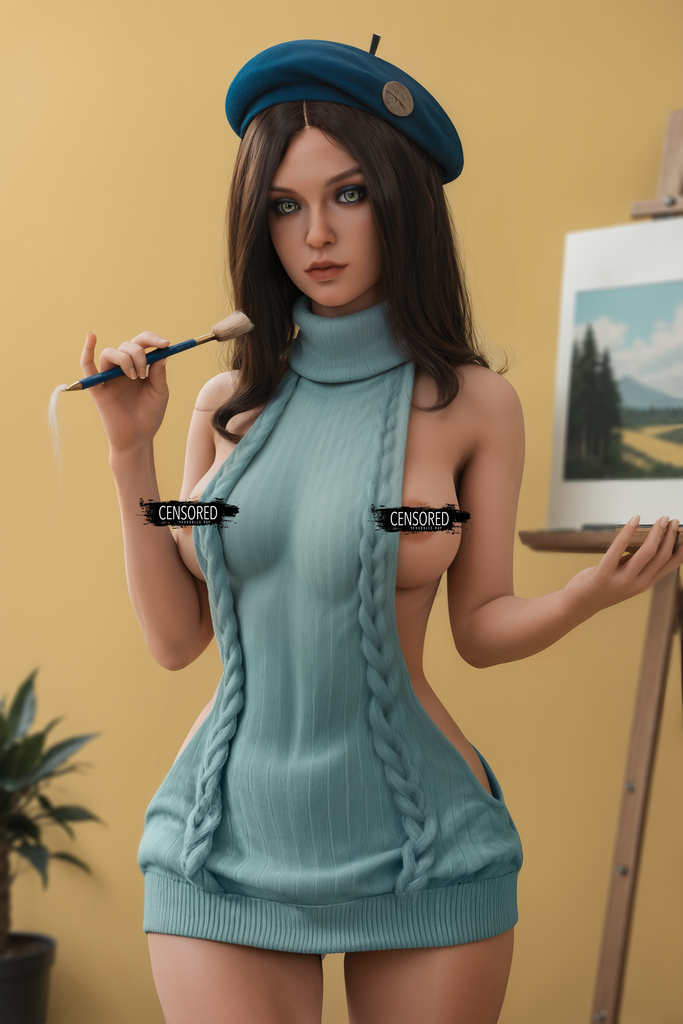 Realistic TPE + silicone head Aibei sex doll Aibei 151 cm - Laura F