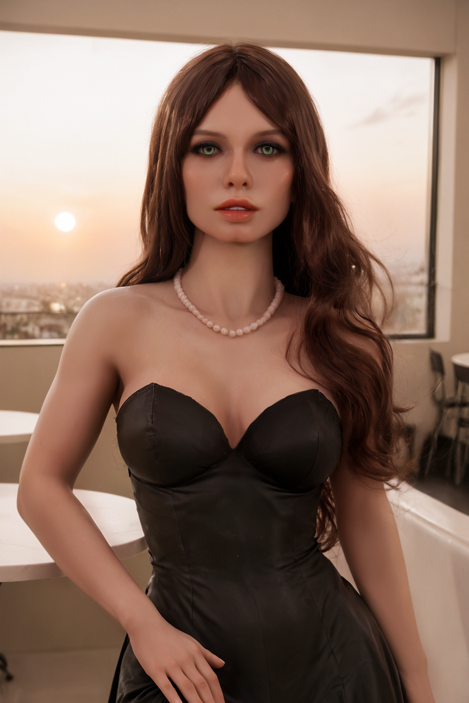 Realistic TPE + silicone head Aibei sex doll Aibei 151 cm - Linda