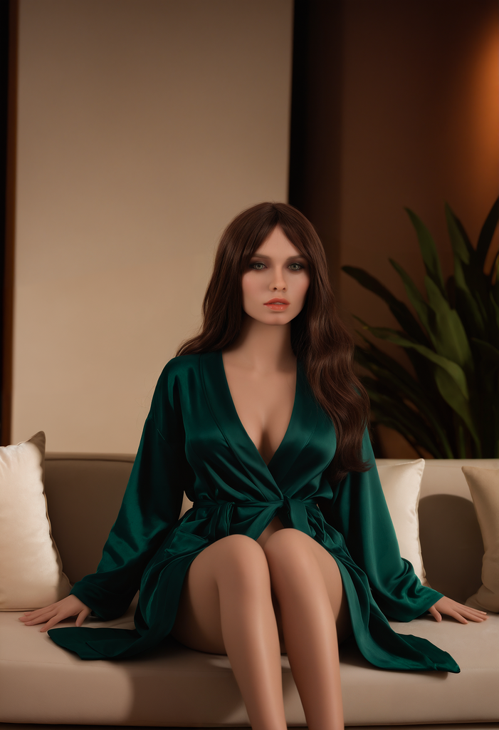 Realistic TPE + silicone head Aibei sex doll Aibei 151 cm - Linda