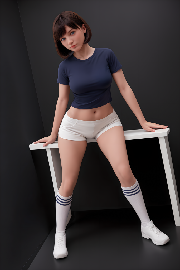 Realistic TPE + silicone head Aibei sex doll Aibei 151 cm - anna