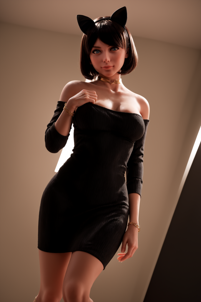 Realistic TPE + silicone head Aibei sex doll Aibei 151 cm - anna