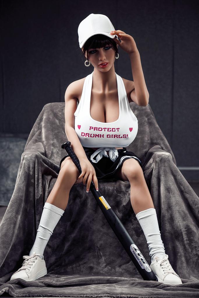 Realistic TPE Aibei sex doll 150 cm - reddy