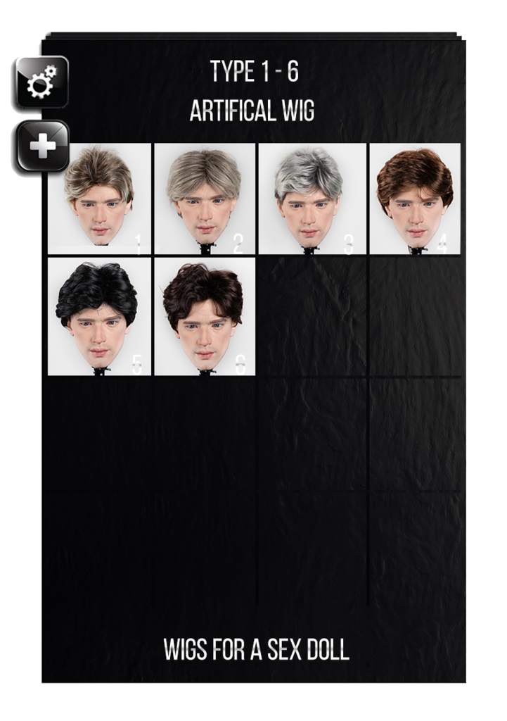 Choosing a wig for Fanreal sex doll - man