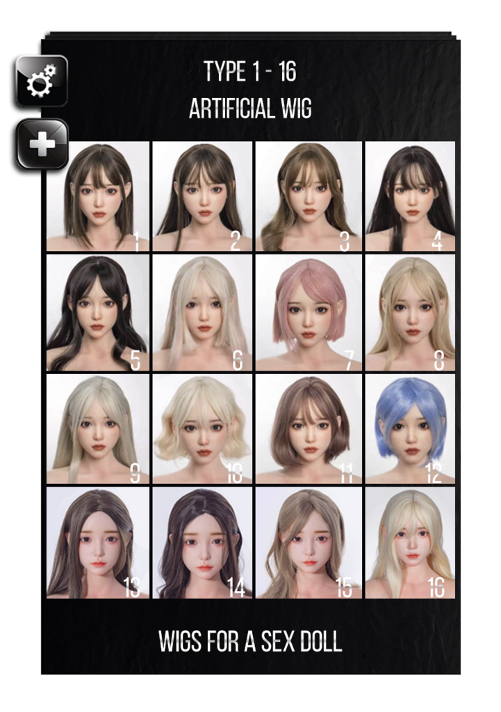 Choosing a wig for SHE sex doll