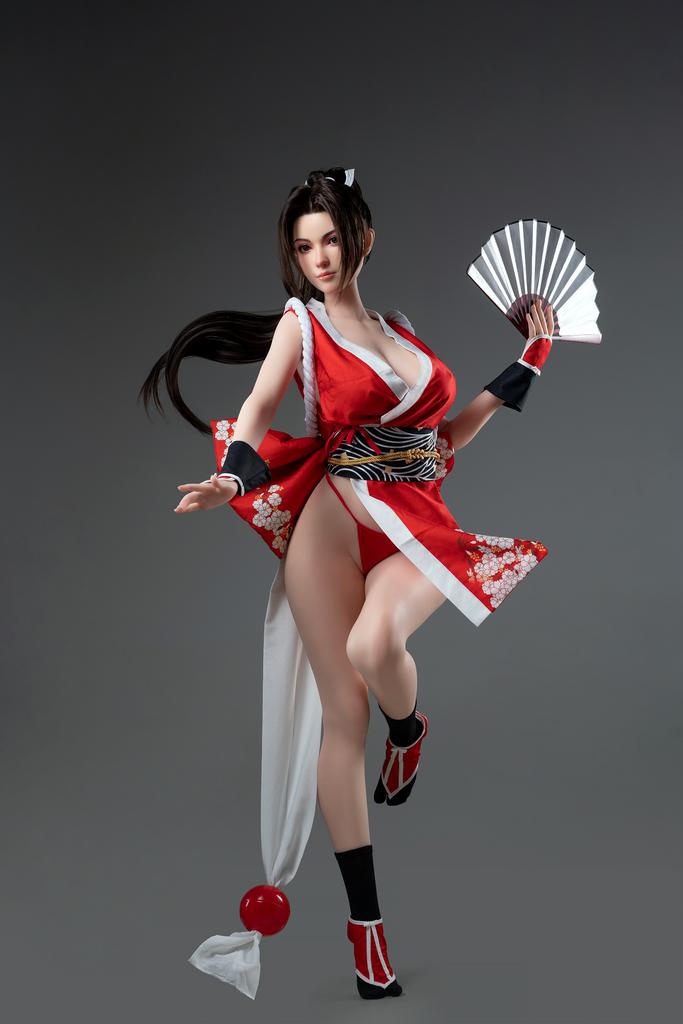 Realistic silicone sex doll Gamelady 165  cm - mai shiranui