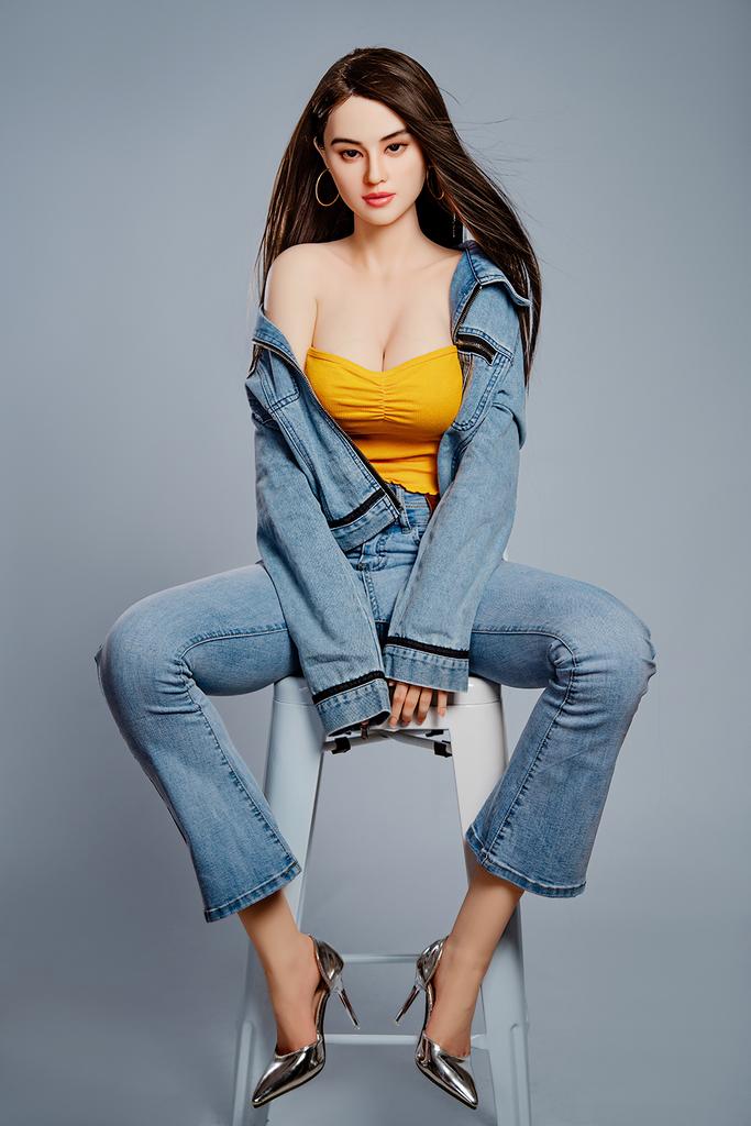 Realistic Silicone HR sex dolls 165 cm - Crystal