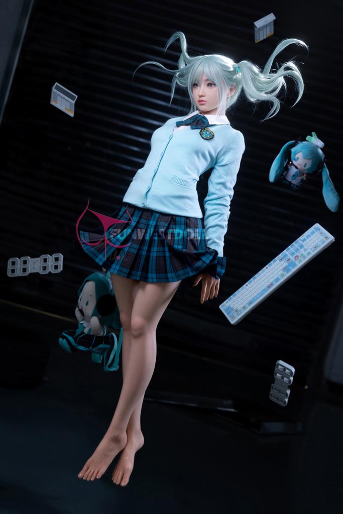 Realistic Silicone funwest sex dolls 159 cm - Amy