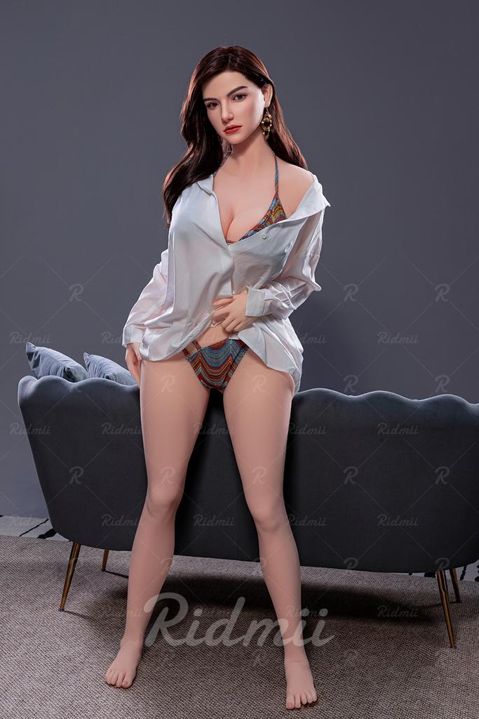 Realistic TPE Sex Doll Ridmii with Silicone Head 167 cm - Marissa