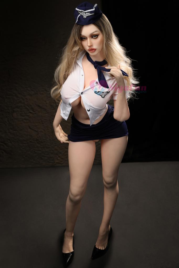 Realistic TPE Sigafun sex dolls with silicone head 159 cm - Ada