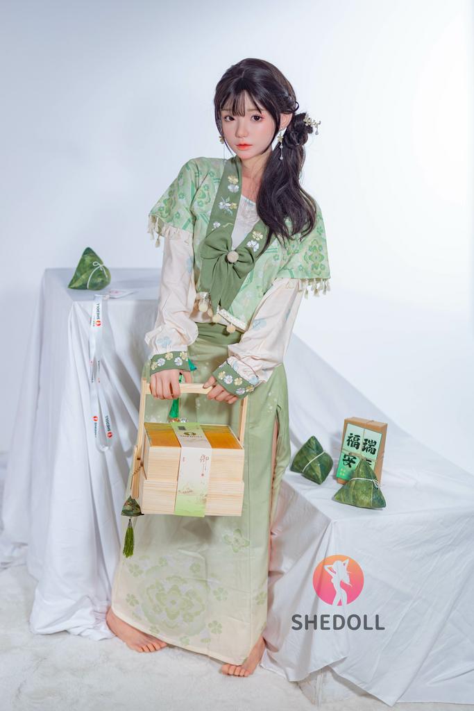 Realistic Silicone / TPE Shedoll Sex Doll 158 cm - Zhiyuan