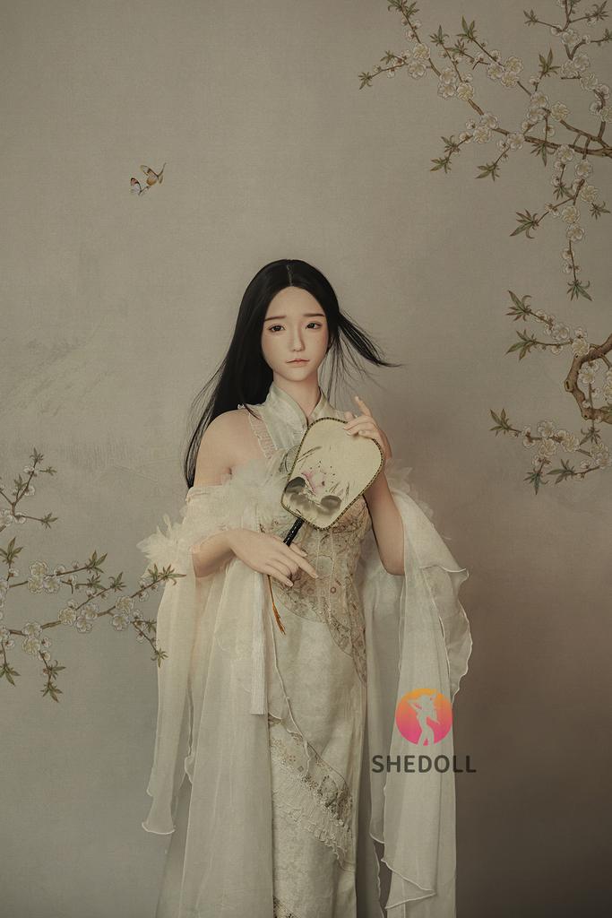 Realistic Silicone / TPE Shedoll Sex Doll 158 cm - Chu Lin