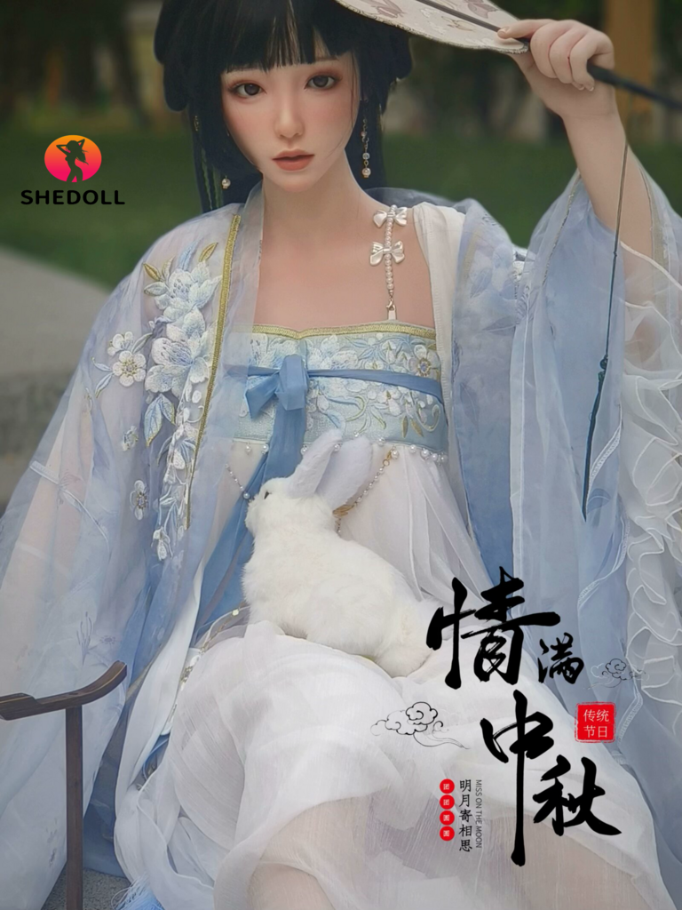 Realistic Silicone / TPE Shedoll Sex Doll 158 cm - Chu Yue