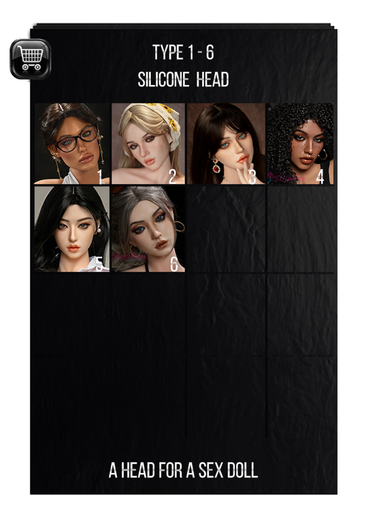 Hard Silicone Head for Sigafun sex doll