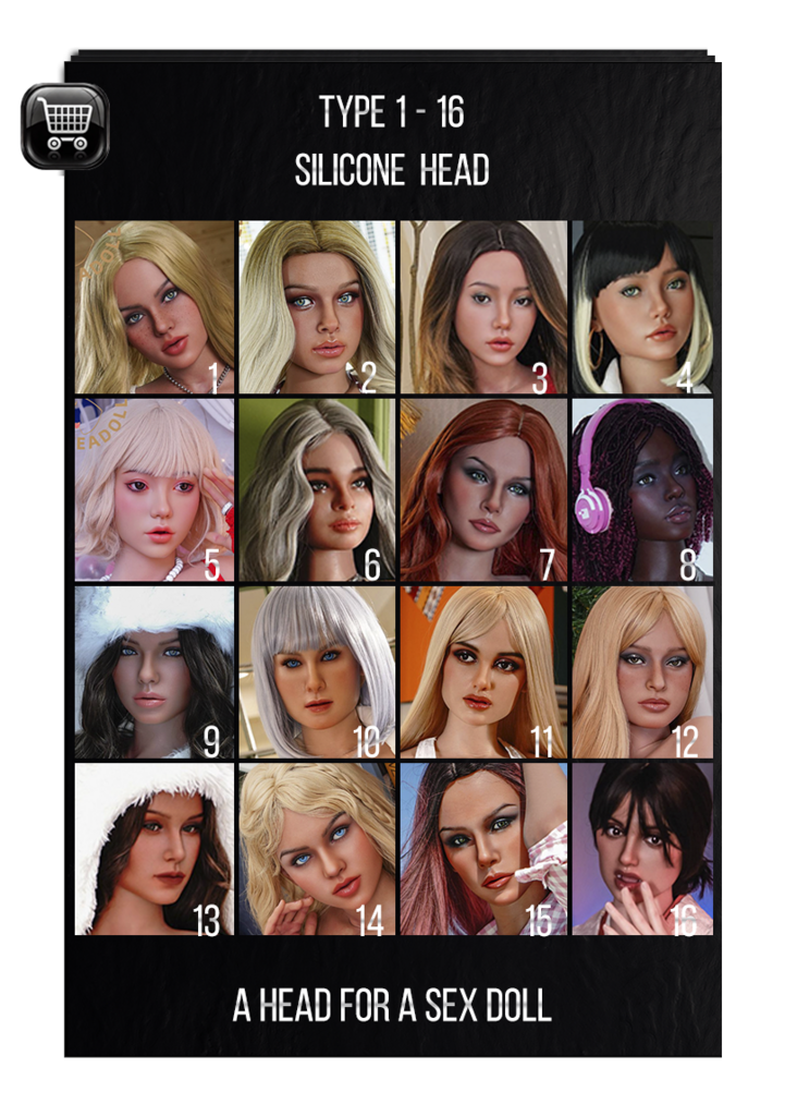 Hard Silicone Head for Galatea sex doll