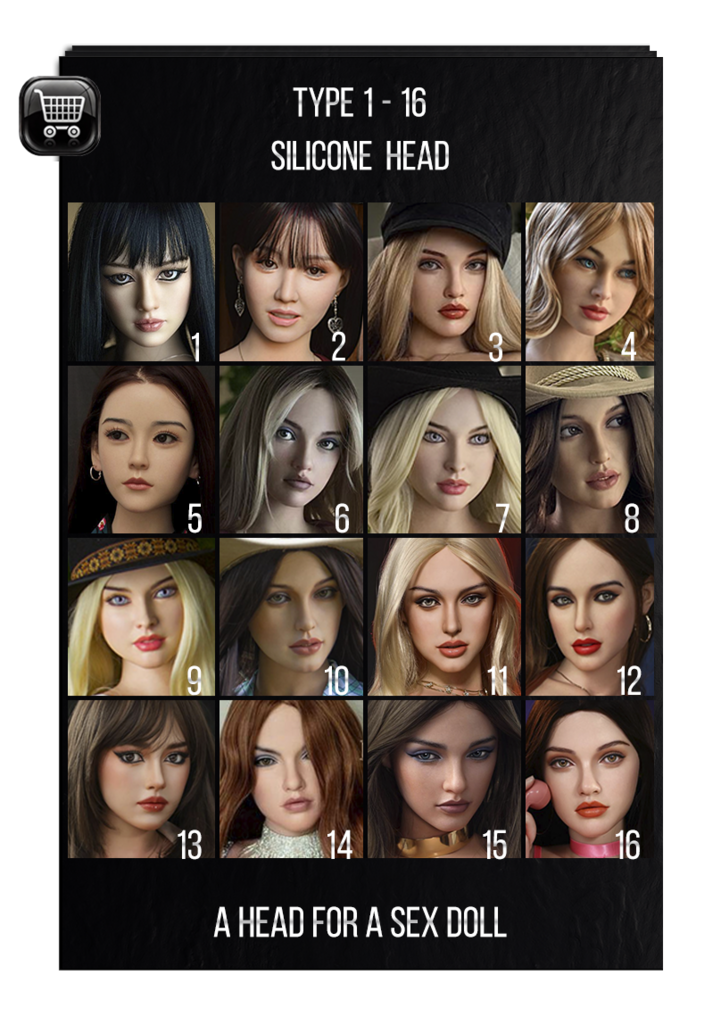 Hard Silicone Head for Normon sex doll