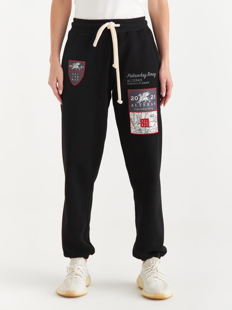 Брюки спортивные ALTERAS / чёрный