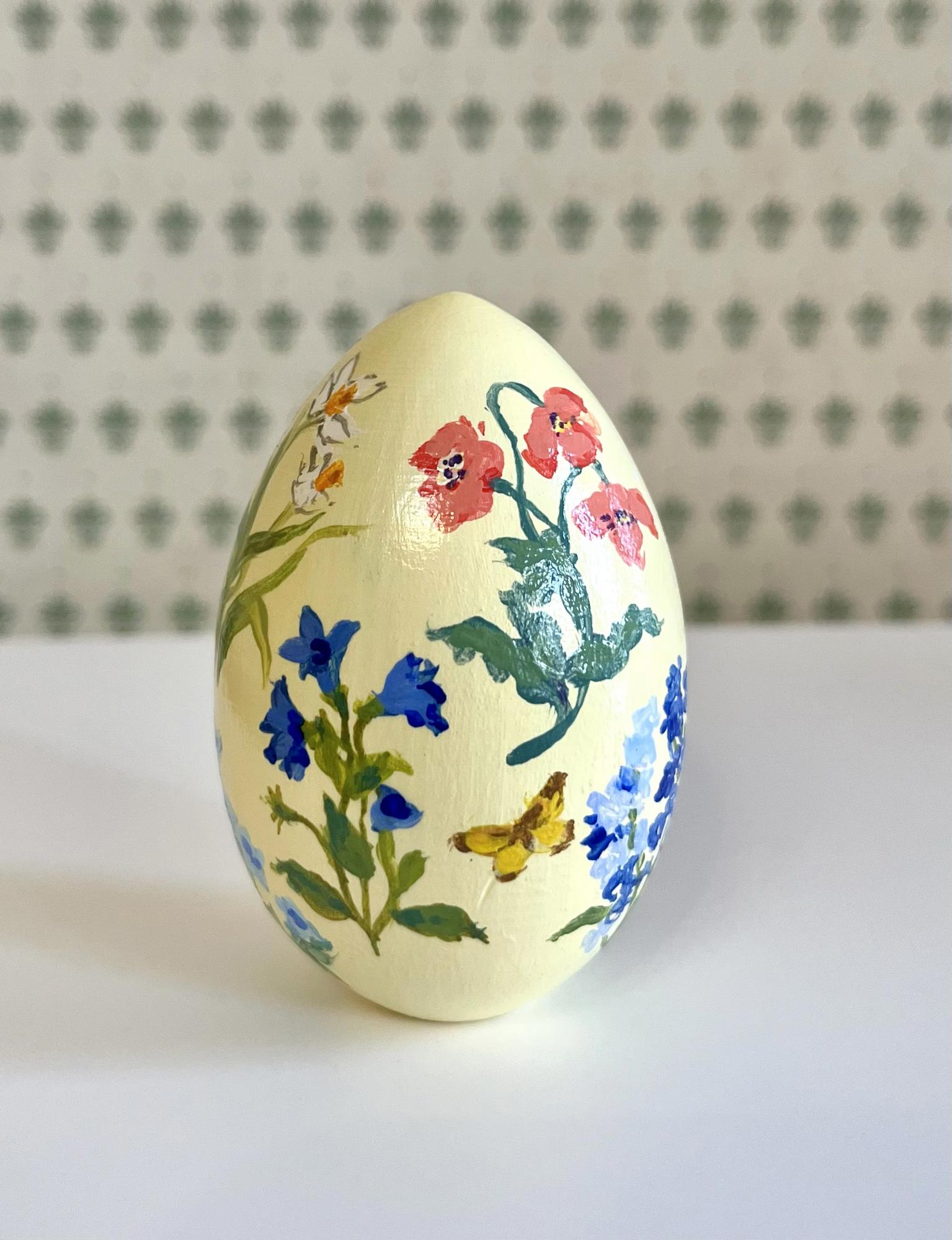 Яйцо пасхальное желтое