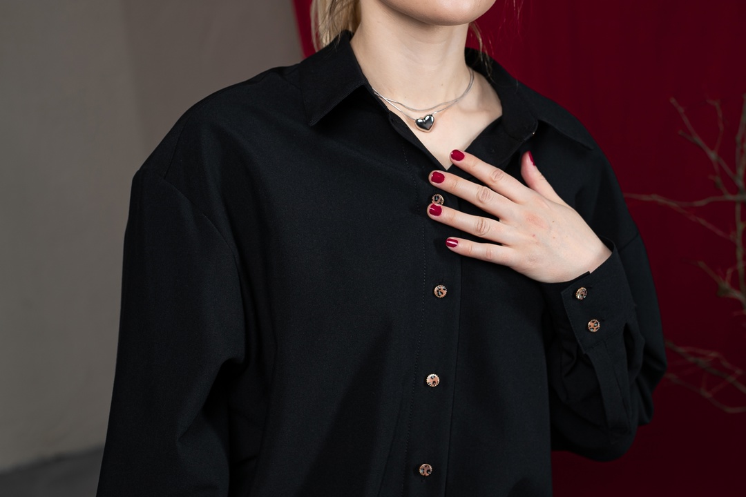 6 LIMITED Женская блузка леопард