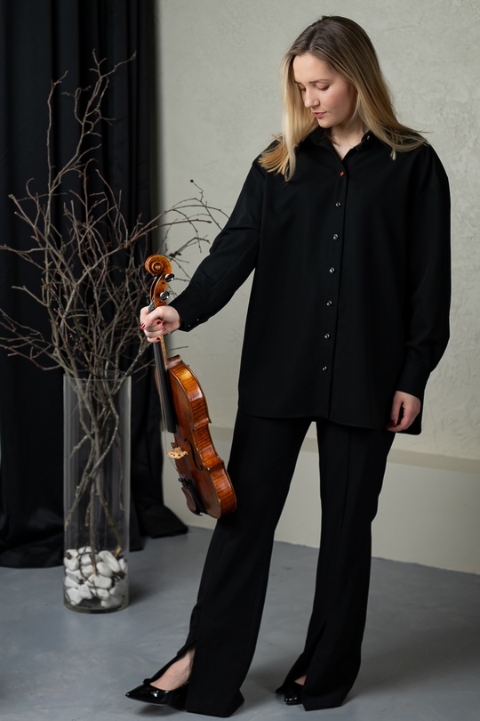 Женская блузка "сердечная"