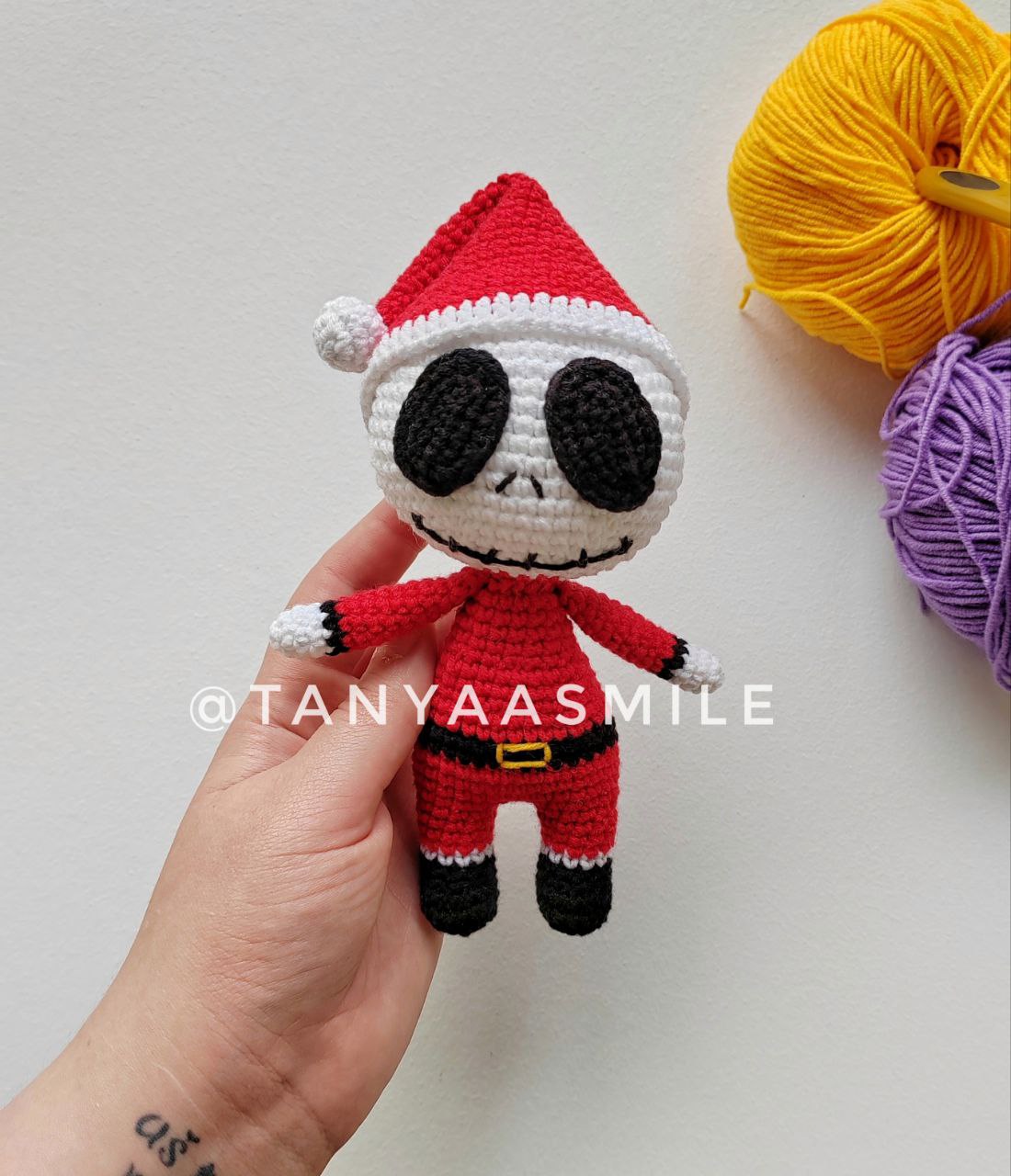 Мастер-класс по вязанию "Санта Джек"