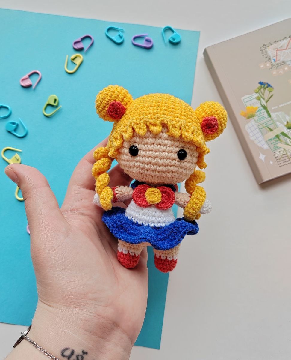 Мастер-класс по вязанию "Сейлор Мун"