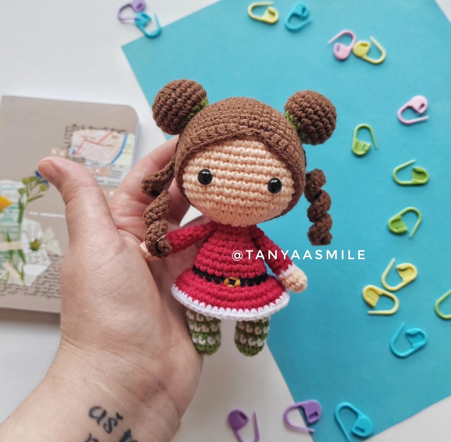 Мастер-класс по вязанию "Новогодняя Куколка"