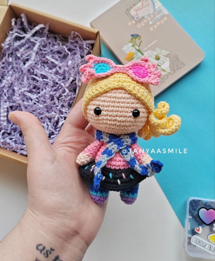 Мастер-класс по вязанию "Полумна"