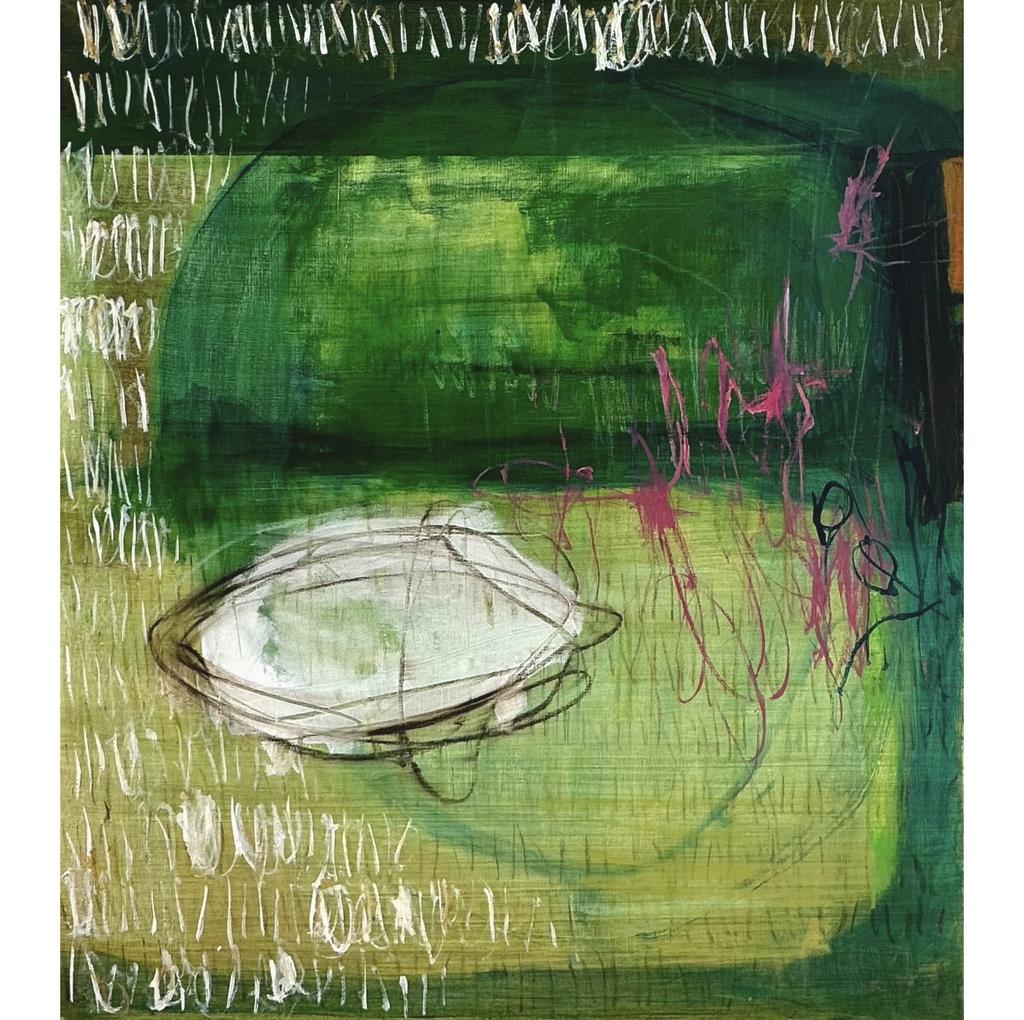 Barefoot on the grass