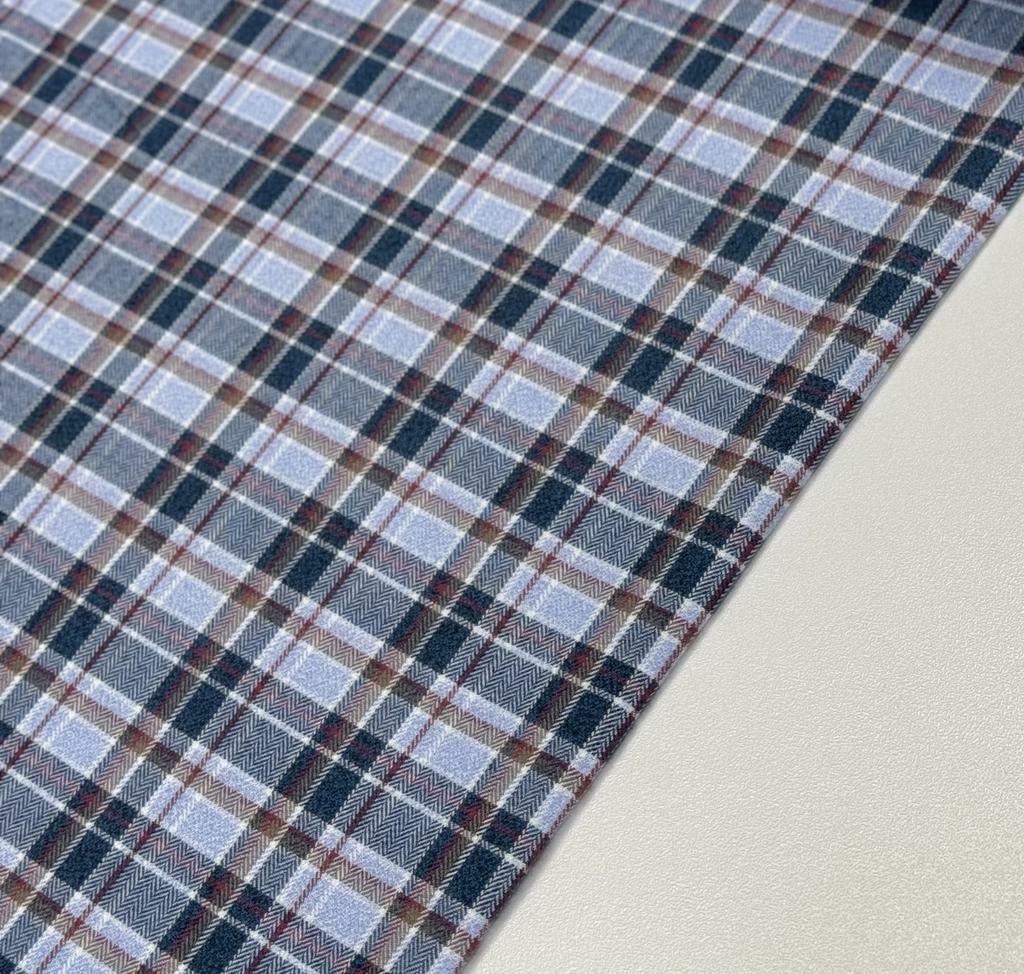 Фланель в клетку «Сумерки»