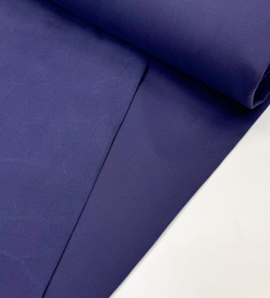 Винтажный Деним с эффектом микро велюра "индиго"