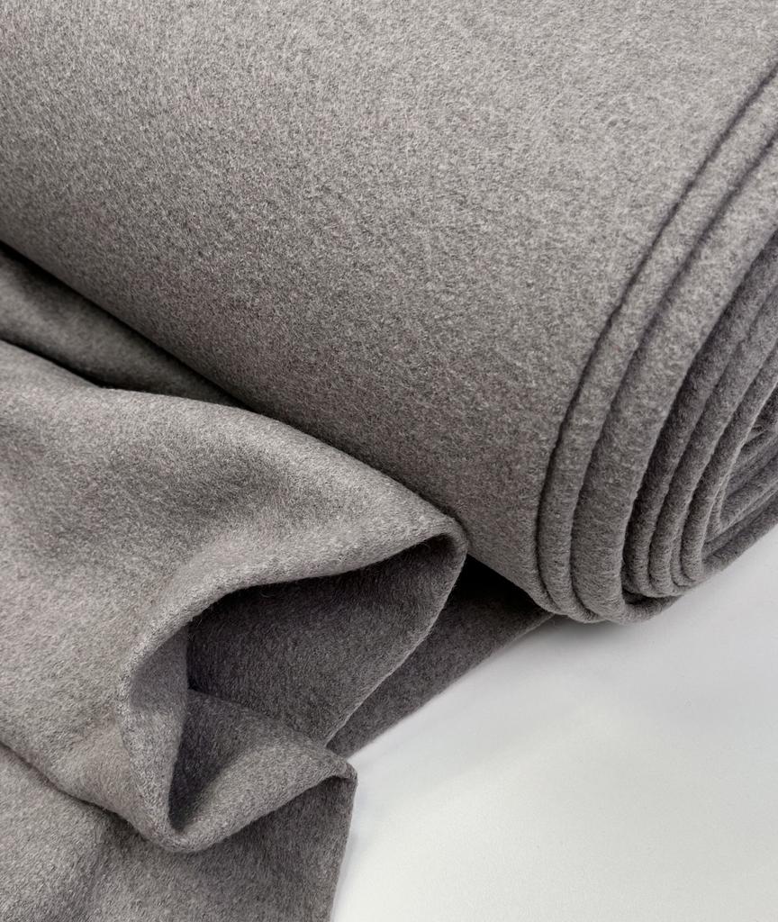 Лоден трикотажный "Белый Пепел"