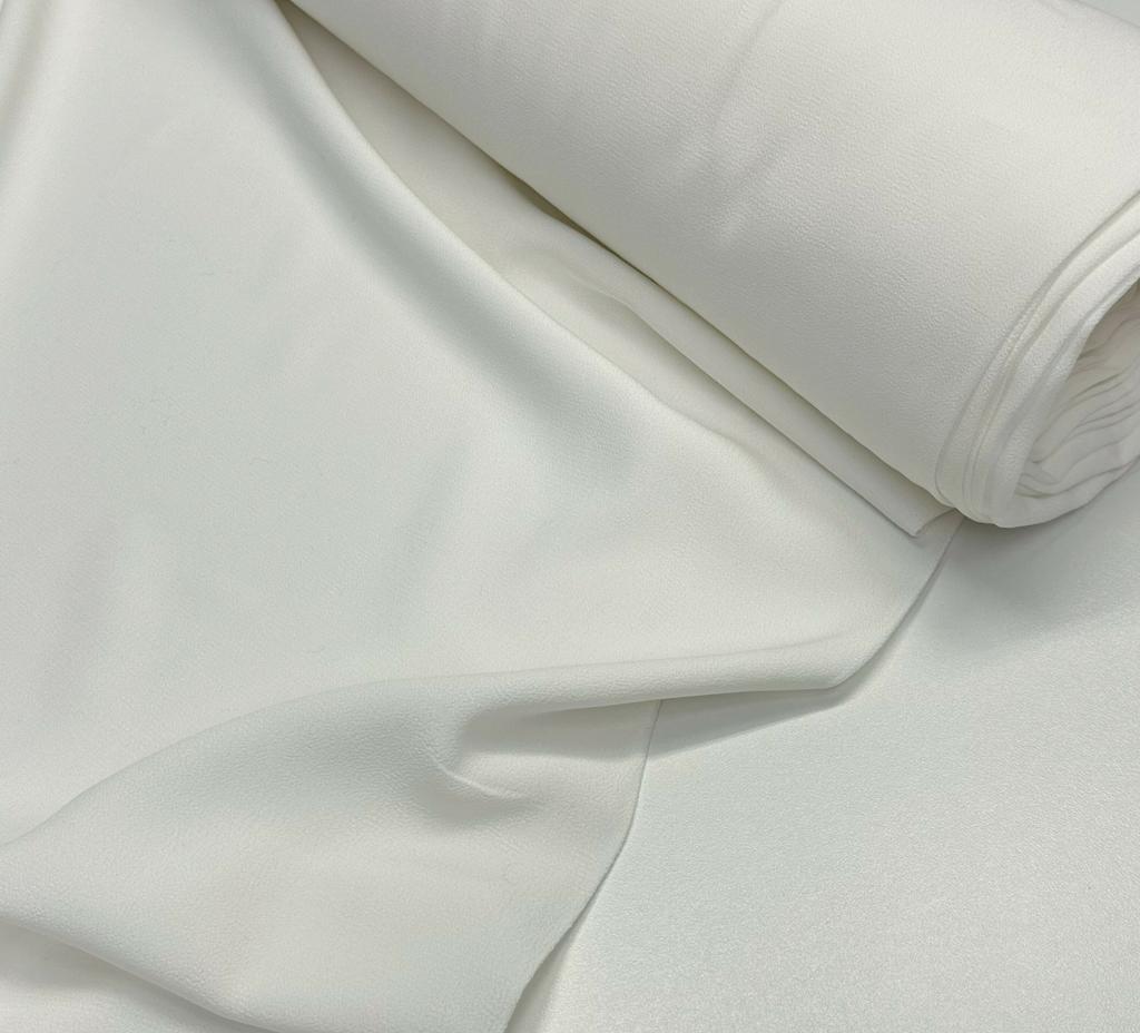 Хлопковый крэш шелк "белый туман"