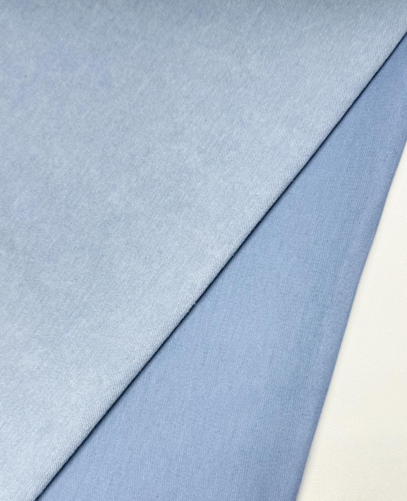 Мраморный деним "небесный"