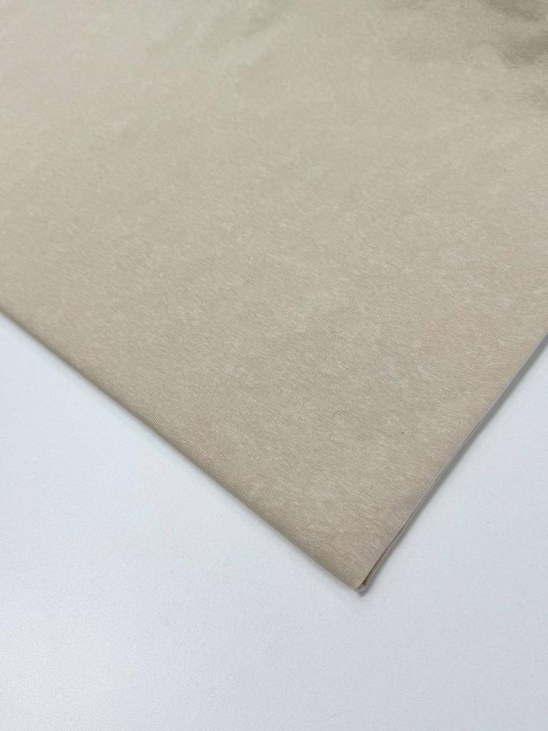 трикотаж с легким эффектом варки «беж»