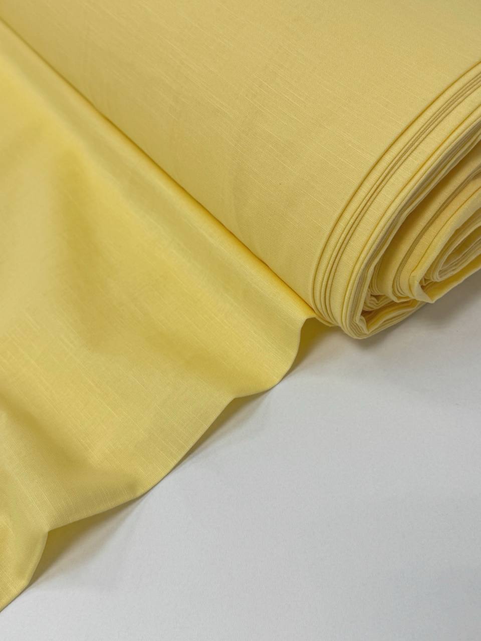 Лен с хлопком "Чизкейк"