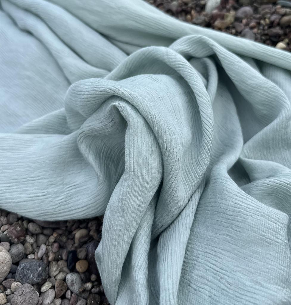 Тенсель со льном фактурный "Карибский»