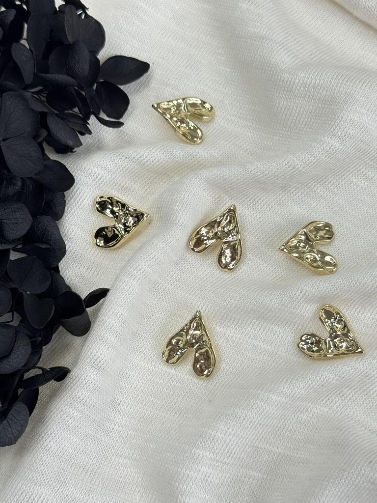 Пуговки металл (золото) ЭКГ