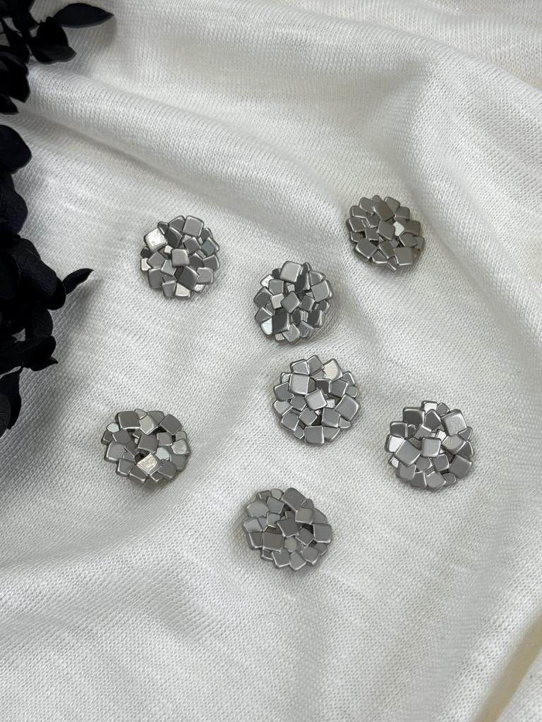 Пуговки металл (серебро) Матрица