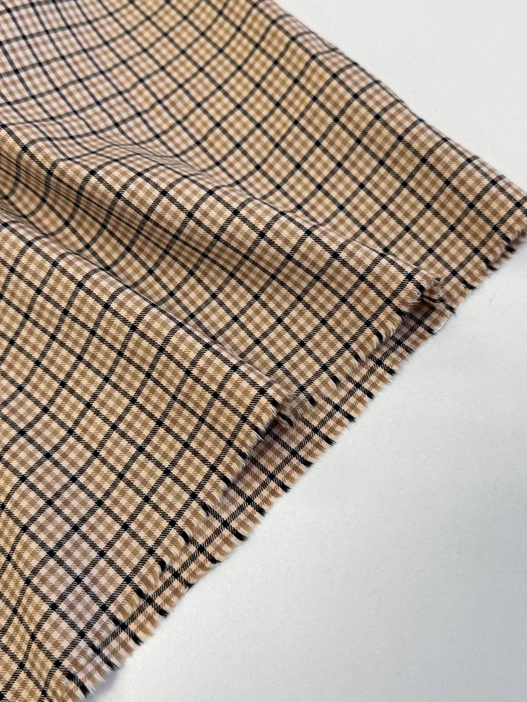 Хлопок костюмный "Та самая клеточка"