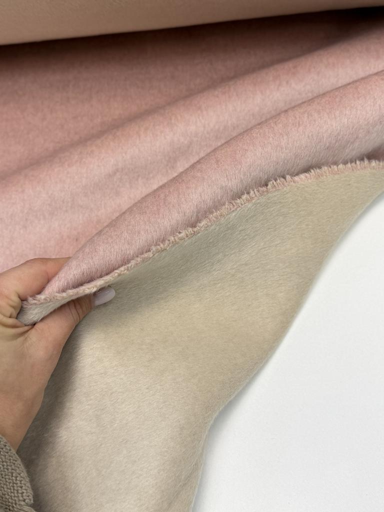 Пальтовая двухслойная с ворсом «Весенняя Кокетка»