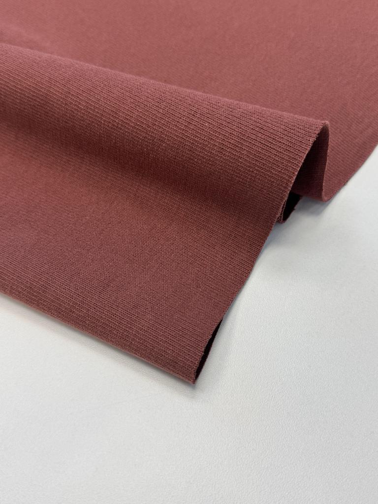 Двуслойный (double) велюровый трикотаж «Кирпичики»