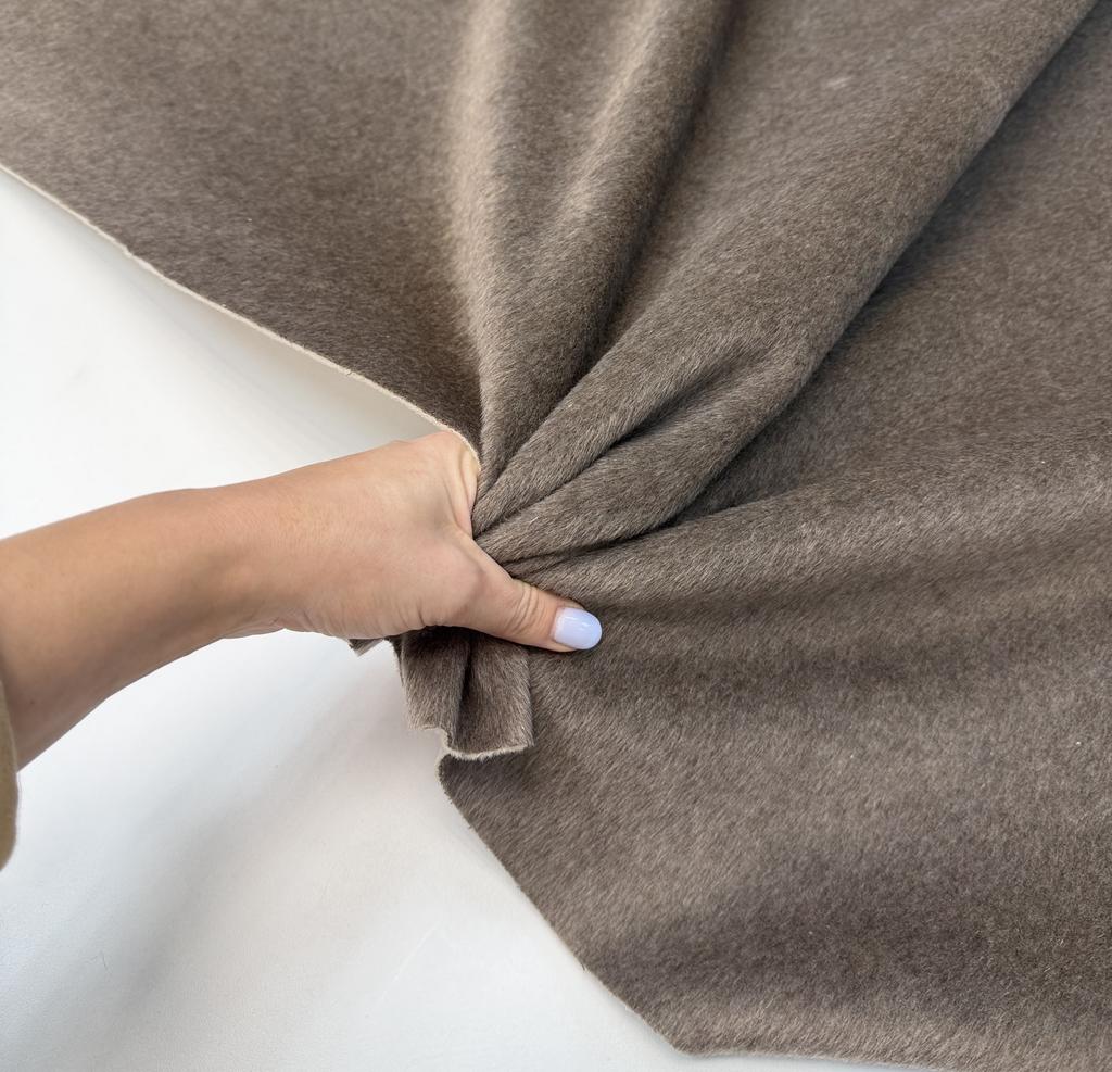 Пальтовая двухслойная с ворсом «Сладкая Бунтарка»