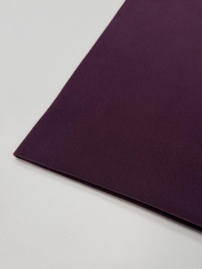 Двуслойный (double) велюровый трикотаж «Слива»