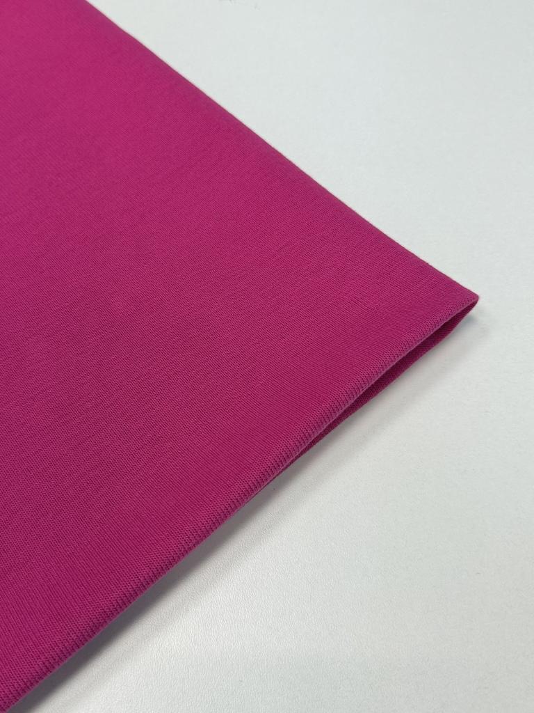 Двуслойный (double) велюровый трикотаж «Фуксия»