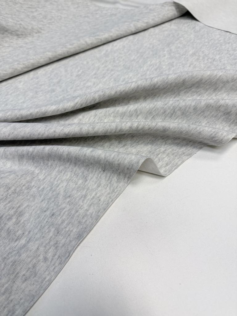 Двуслойный (double) велюровый трикотаж «Сияющий меланж»