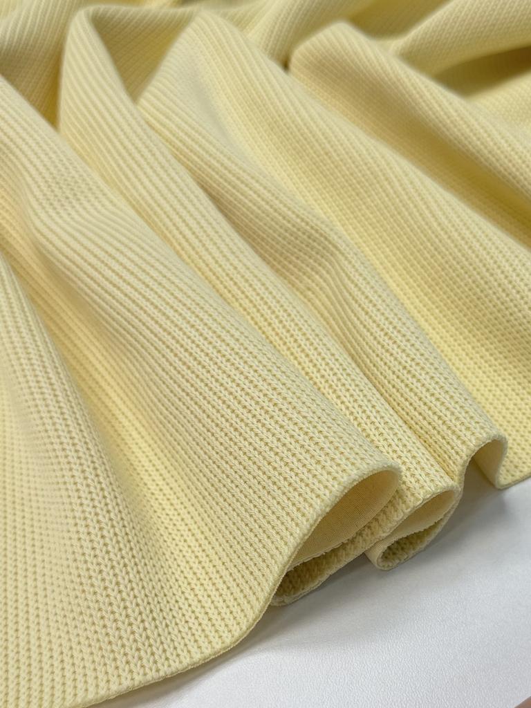 Вязаный 2слойный трикотаж «Лучики солнца»