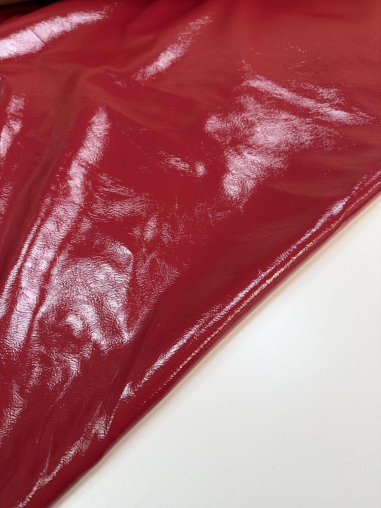 Экокожа лаке "Рубиновый Агат"